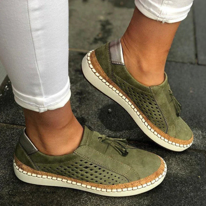 Zapatillas ortopédicas para caminar sin cordones
