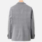 Men's Wool Blend Business Lapel Jacket