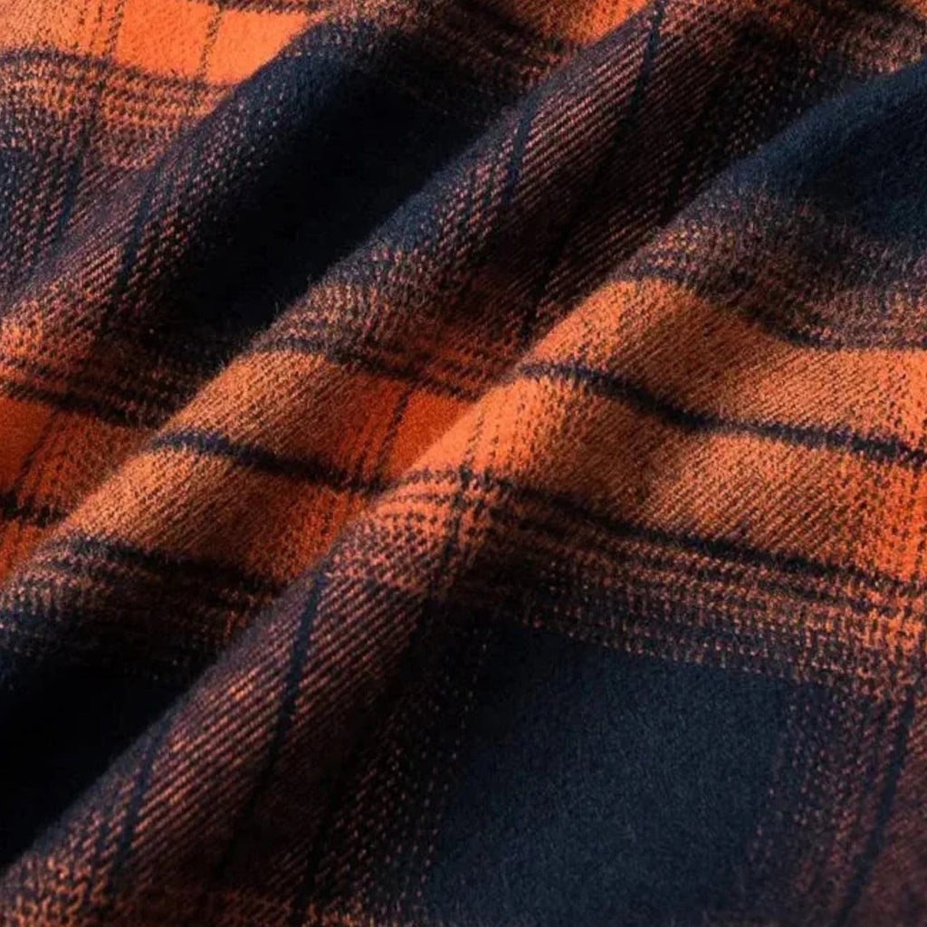 Men's Oversized Lightweight Flannel Shirt Jacket