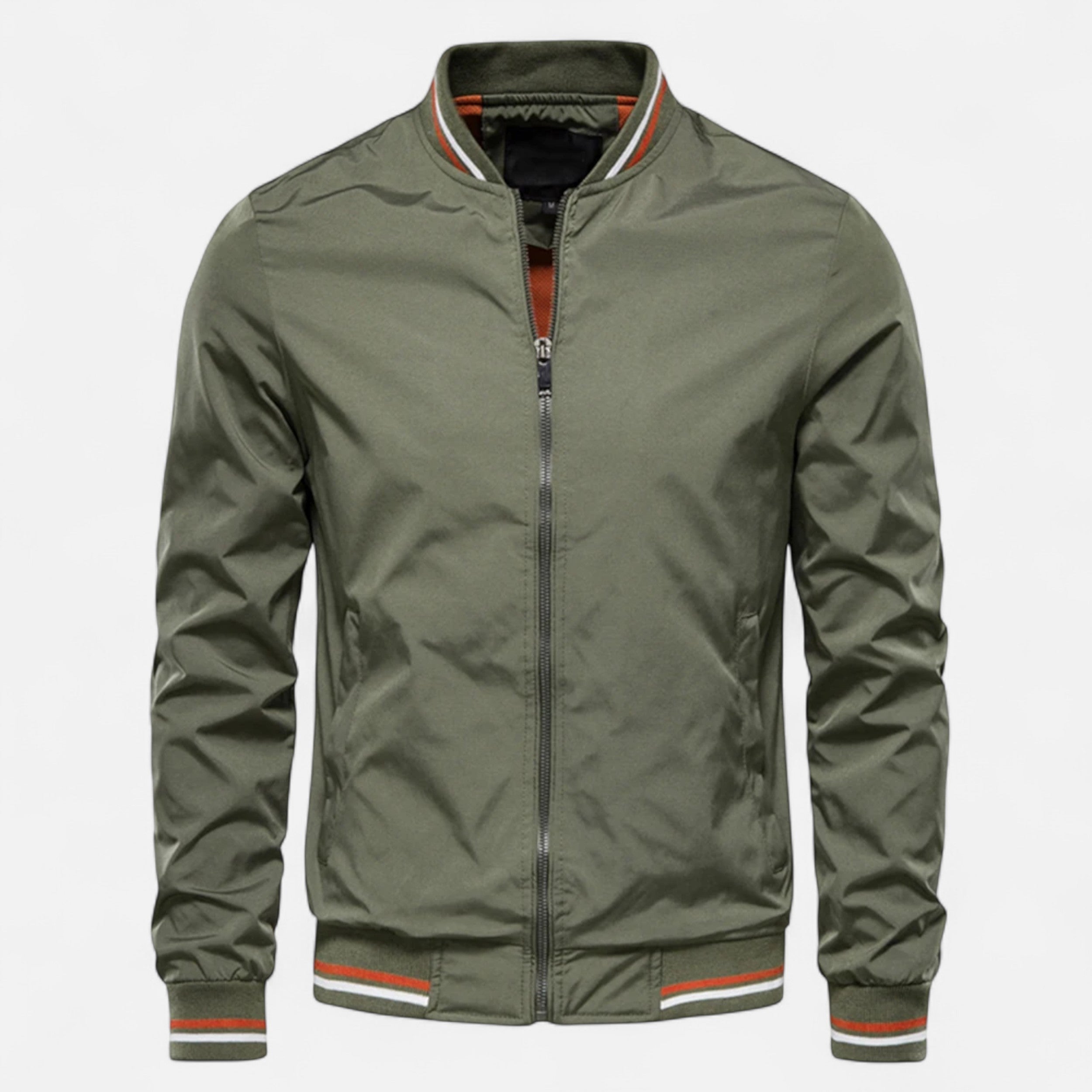 Men's Slim Fit Lightweight Bomber Jacket