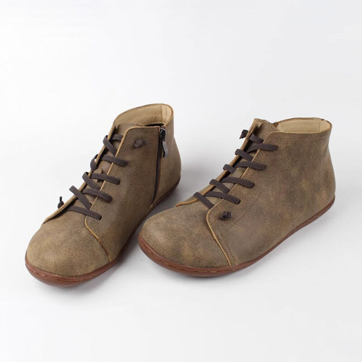 Botas cómodas con cremallera para uso diario