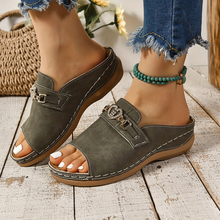 Adjustable Flat Comfort Sandals