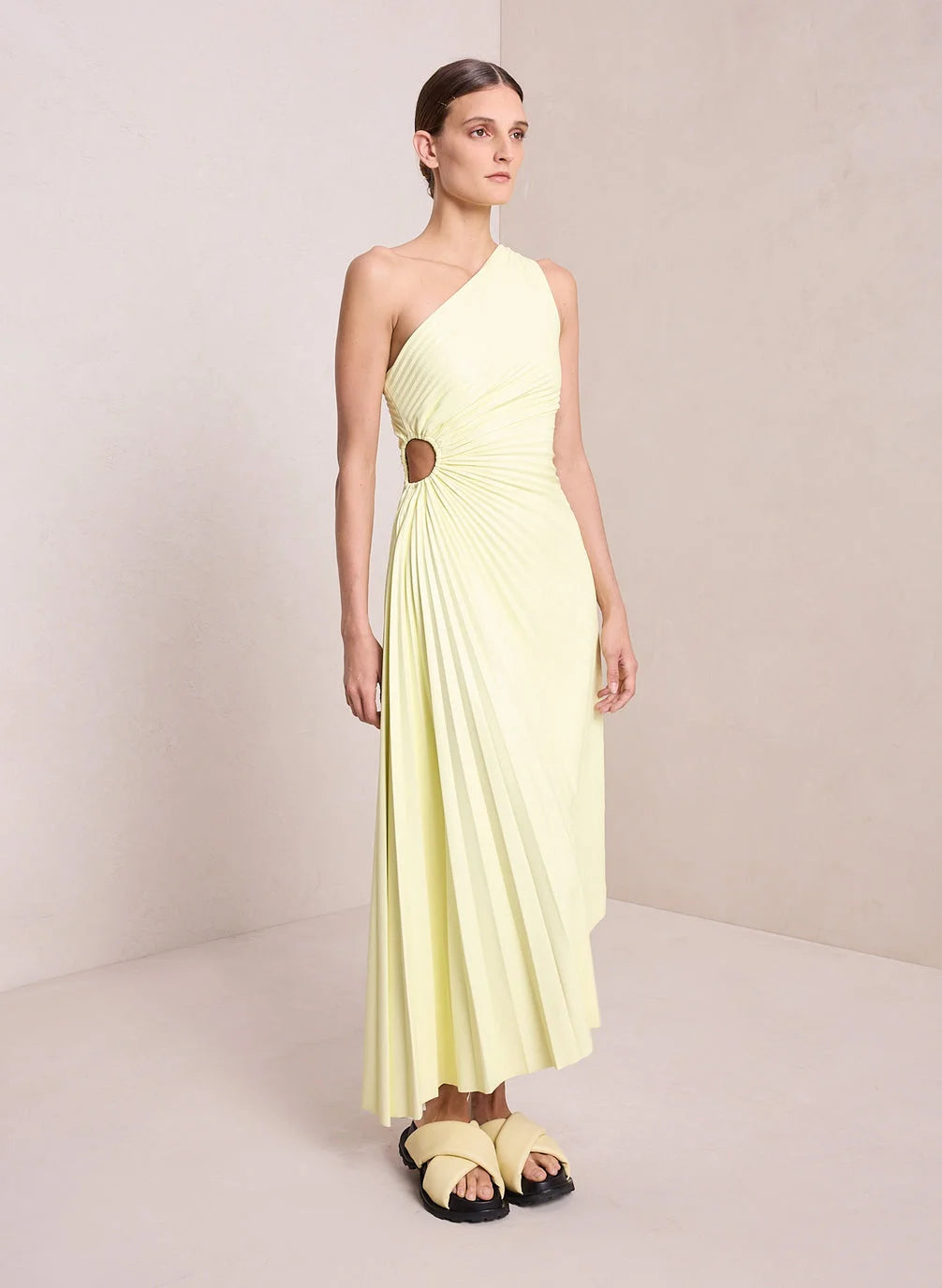 Luxurious Evening Party Asymmetric Maxi Dress for Women