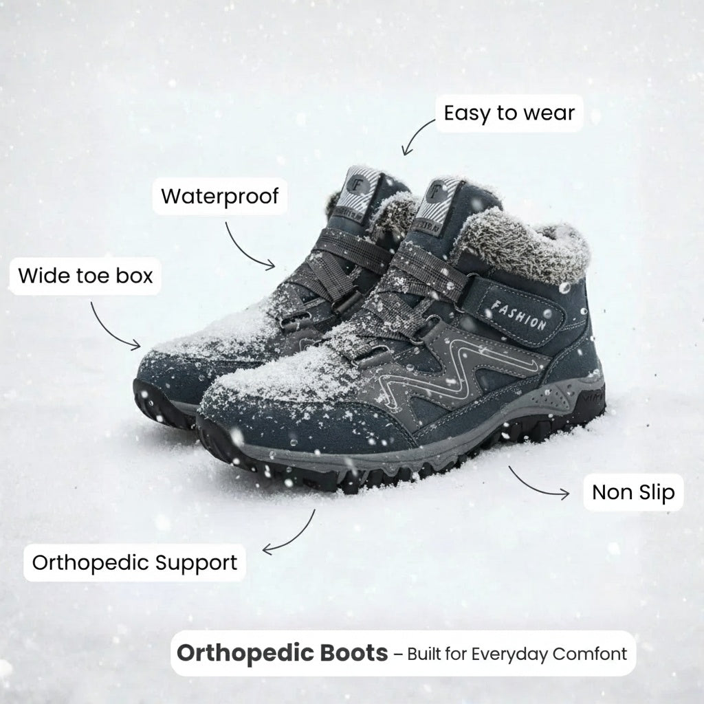 Waterproof Orthopedic Comfort Boots