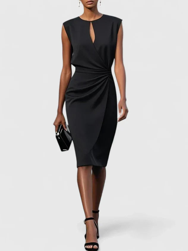 Refined Mini Dress with Elegant Silhouette