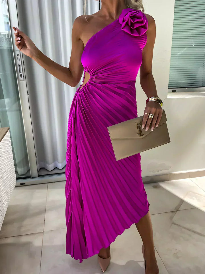 Wedding Guest Floral Midi Dress for Garden Weddings
