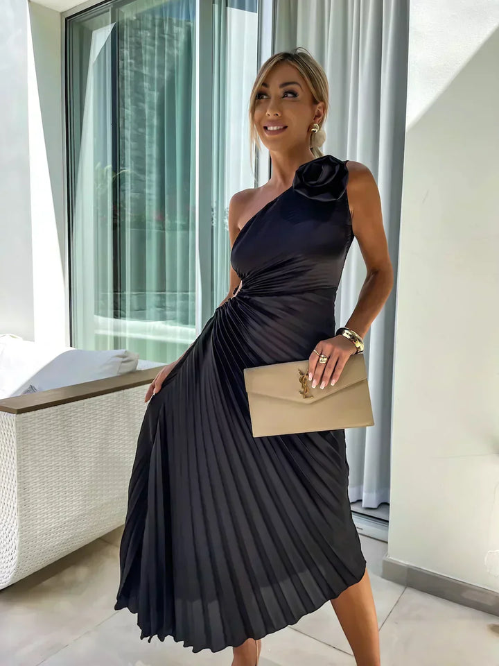 Wedding Guest Floral Midi Dress for Garden Weddings