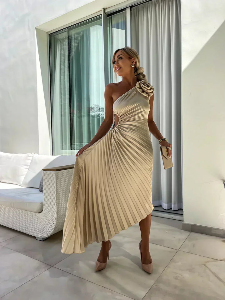 Wedding Guest Floral Midi Dress for Garden Weddings