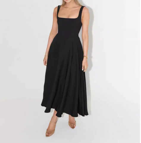 Women's Casual Fashion Party Evening Midi Dress