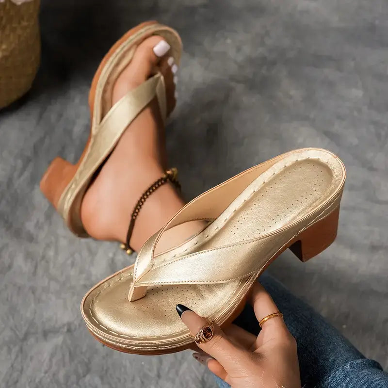 Pantuflas ortopédicas para talón con soporte suave