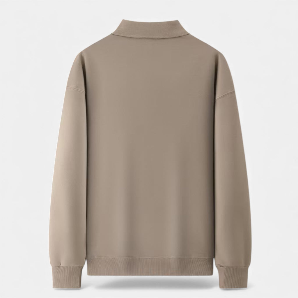 Men's Polo Knit Sweater