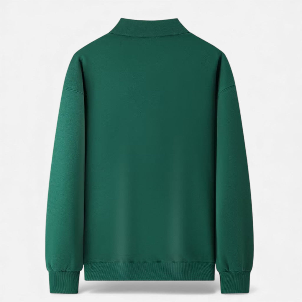 Men's Polo Knit Sweater