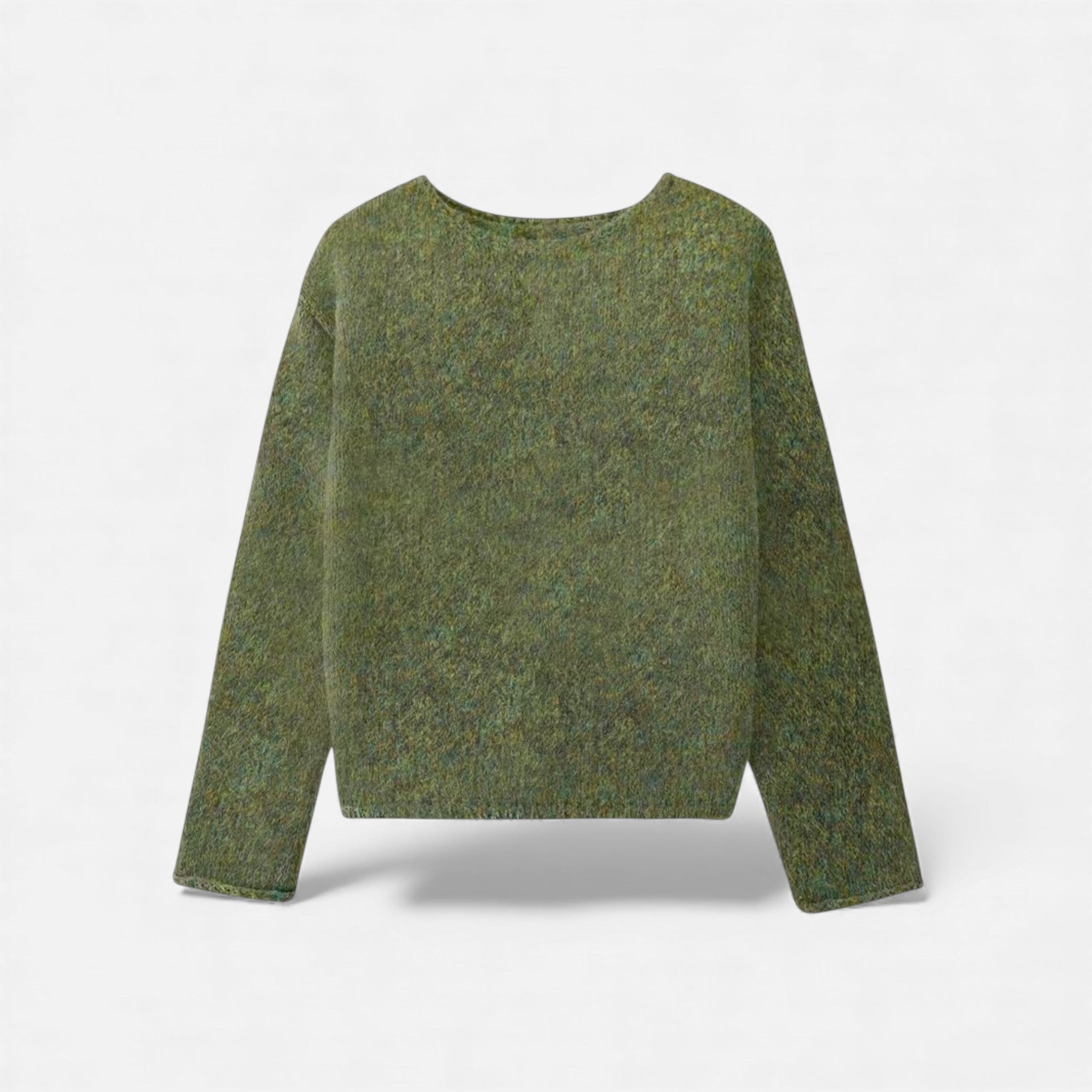Women's Off-Shoulder Knit Winter Sweater