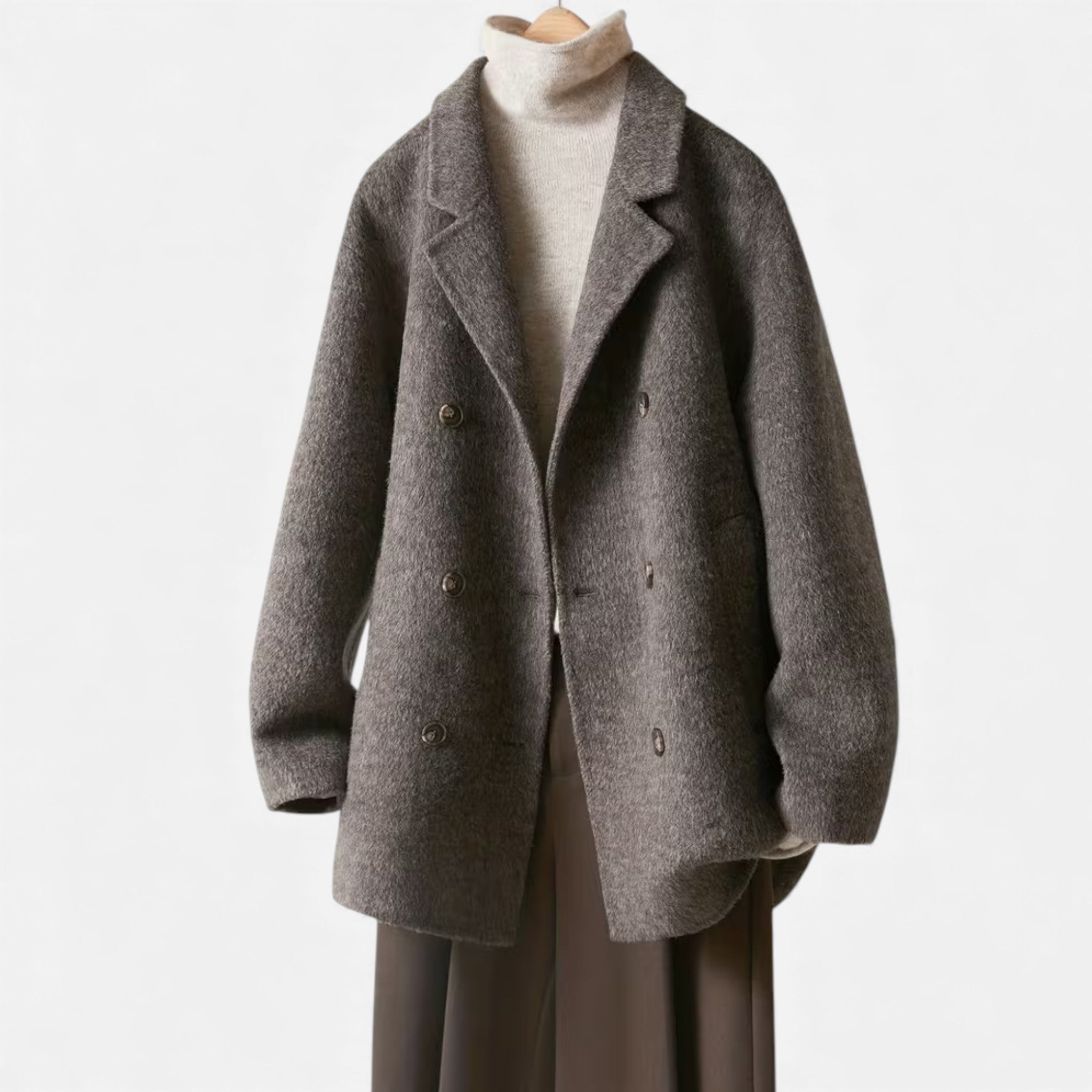 Women's Wool-Blend Winter Coat