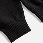 Men's Loose-Fit Button-Up Polo Sweater