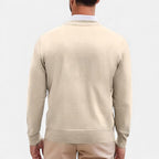 Men's V-Neck Knit Sweater