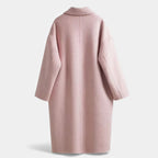 Women’s Double Pocket Wool Blend Winter Coat