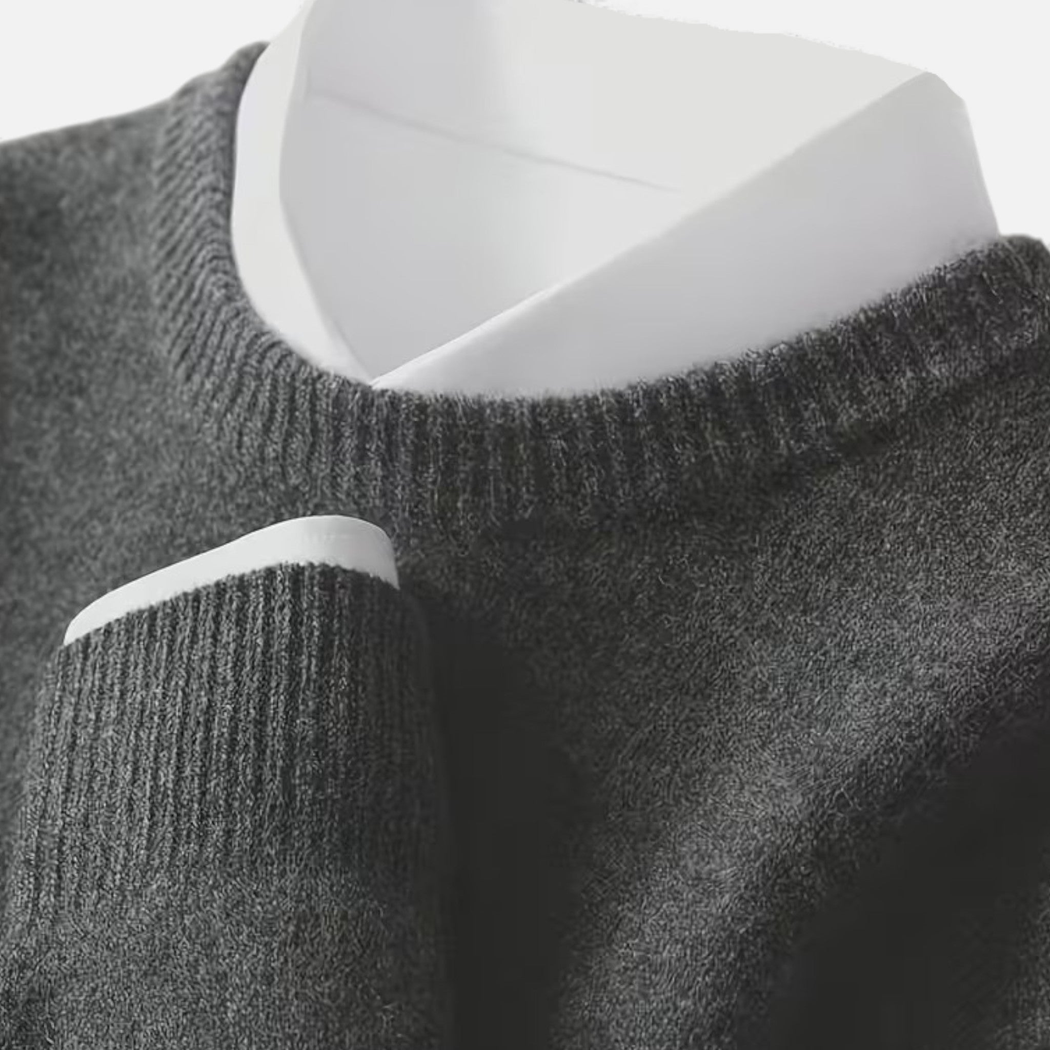 Men's Crew Neck Knit Sweater