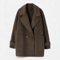 Women's Alpaca-Blend Thick Winter Coat