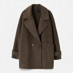 Women's Alpaca-Blend Thick Winter Coat