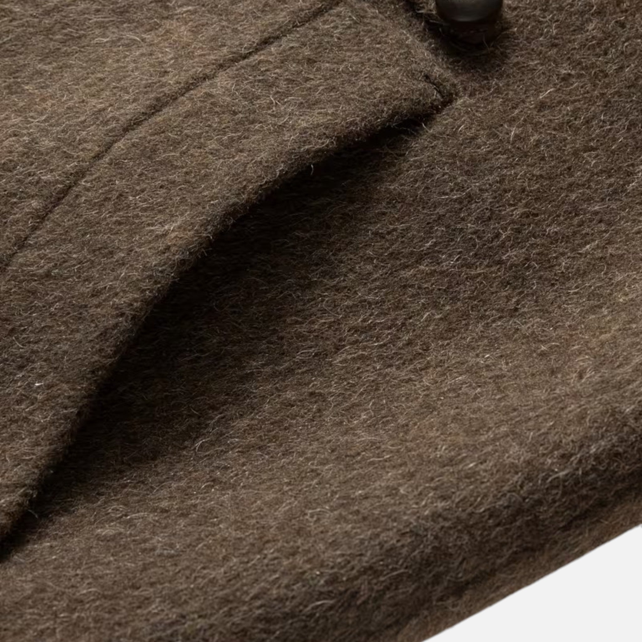 Women's Structured Long Wool Blend Winter Coat