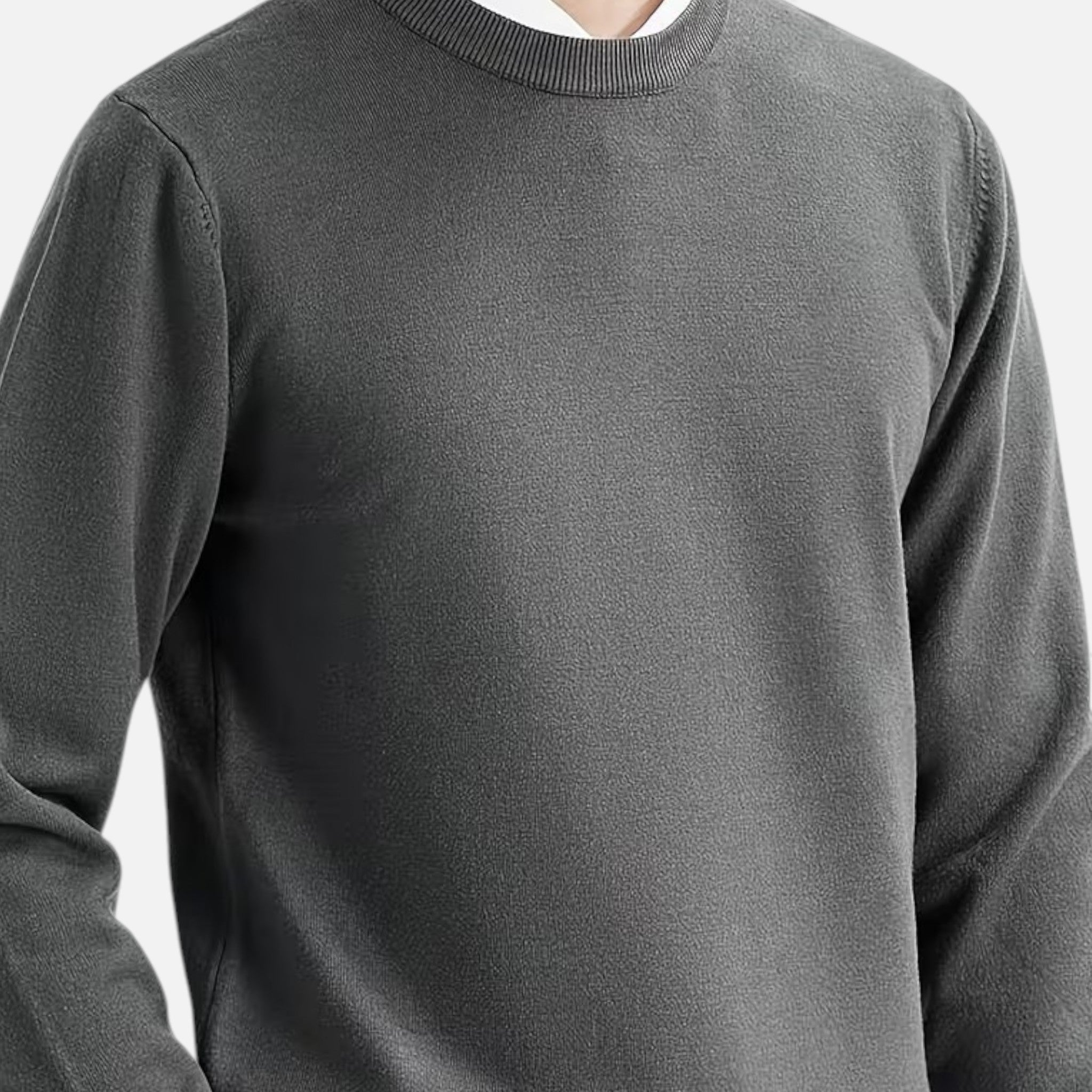 Men's Crew Neck Knit Sweater