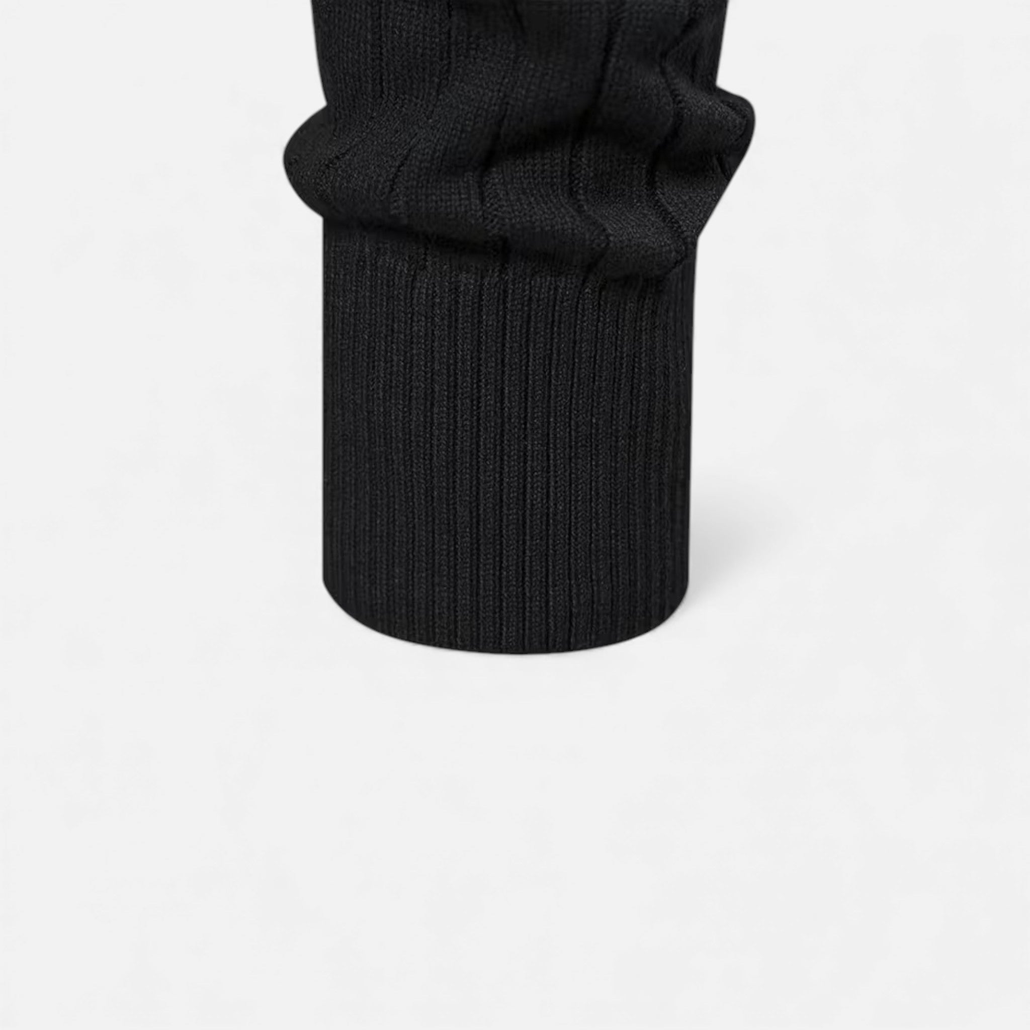 Men's Zip Front Thermal Knit Sweater