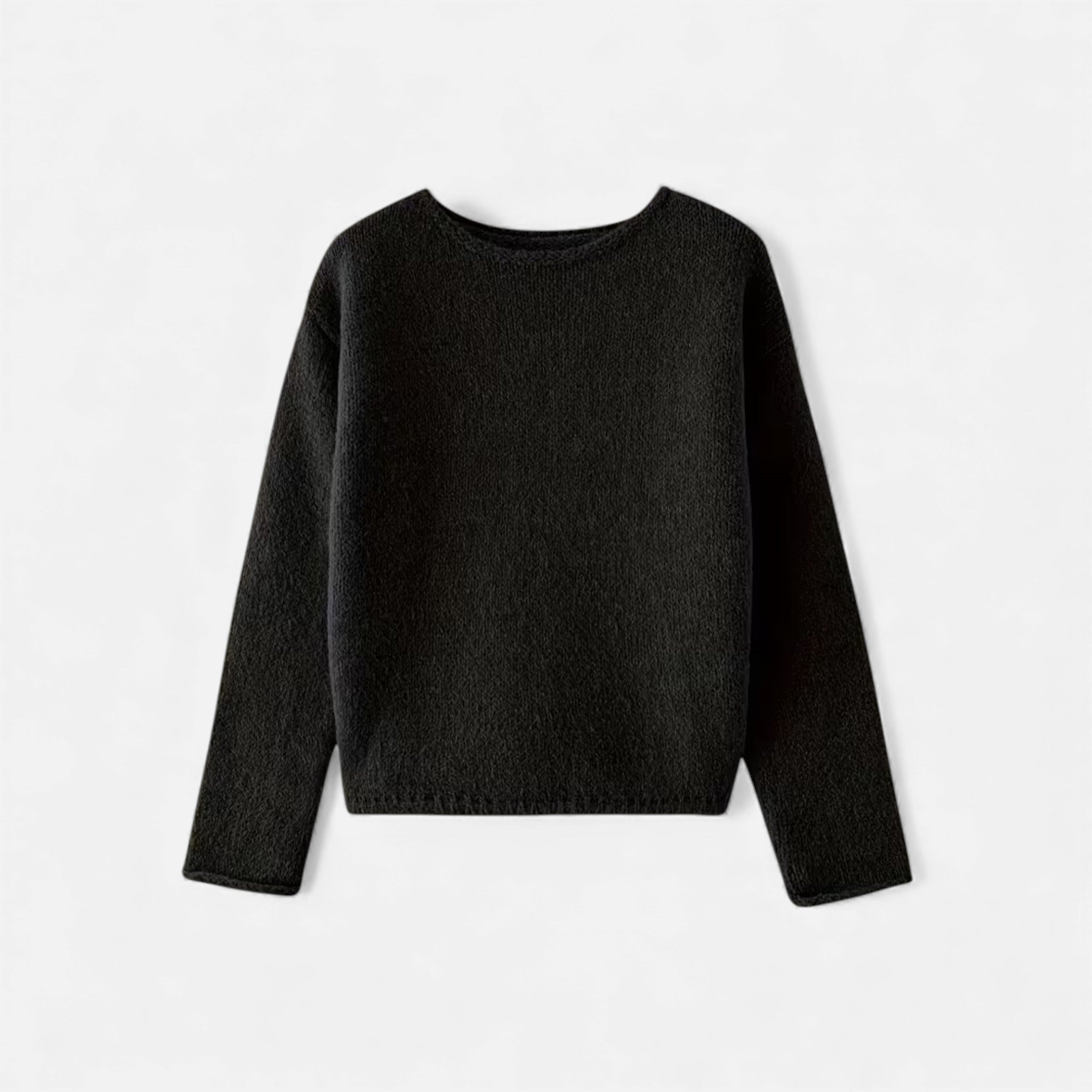 Women's Off-Shoulder Knit Winter Sweater