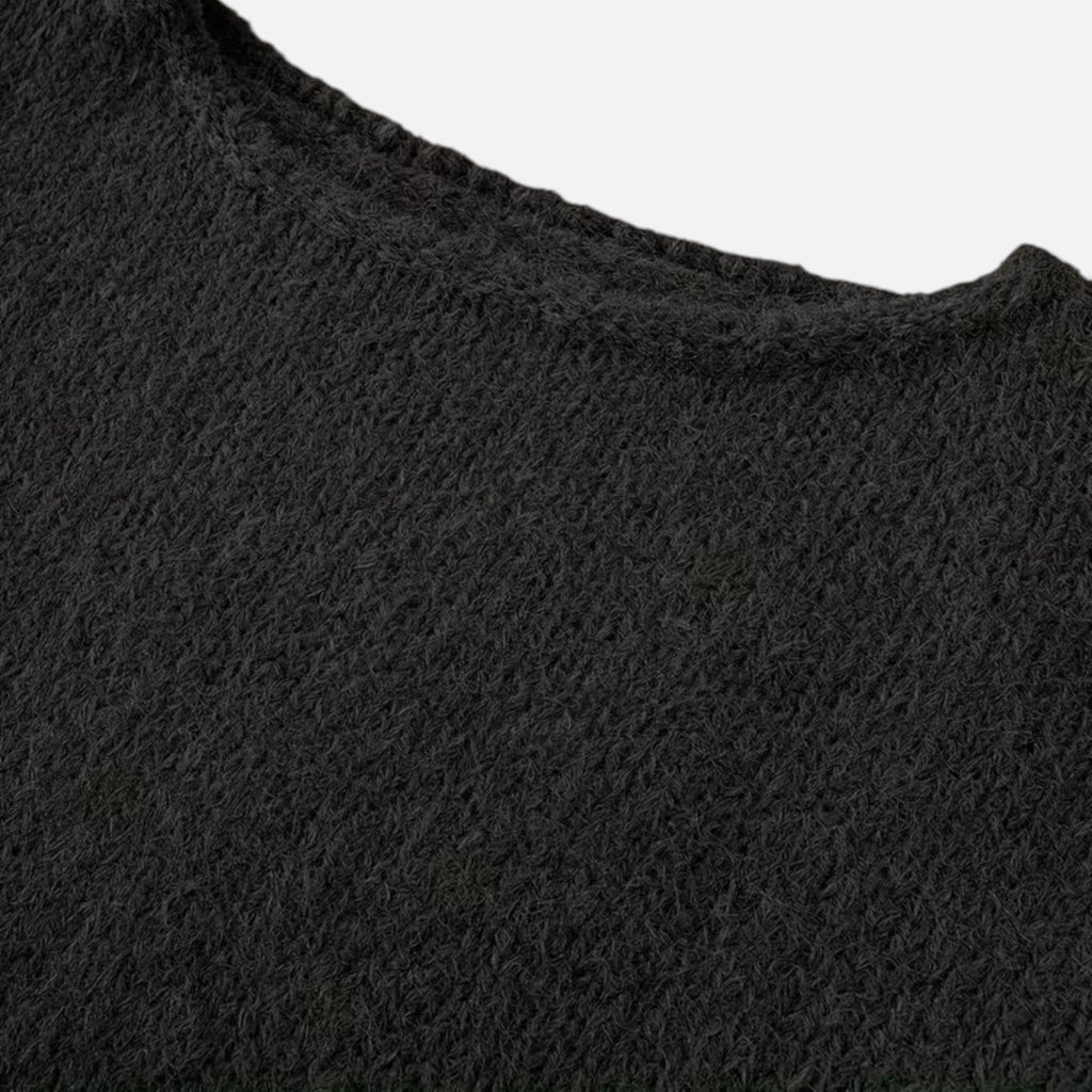 Women's Off-Shoulder Knit Winter Sweater