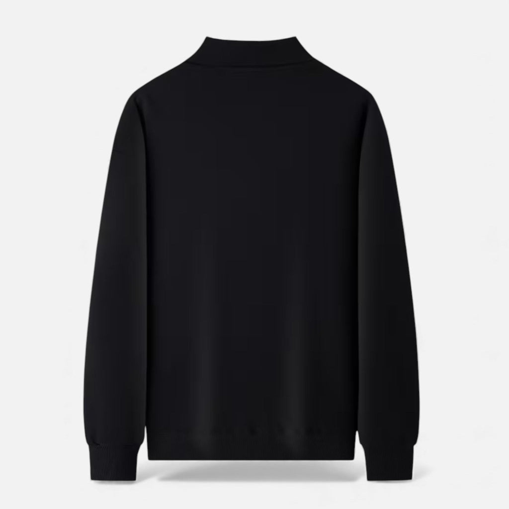 Men's Polo Knit Sweater