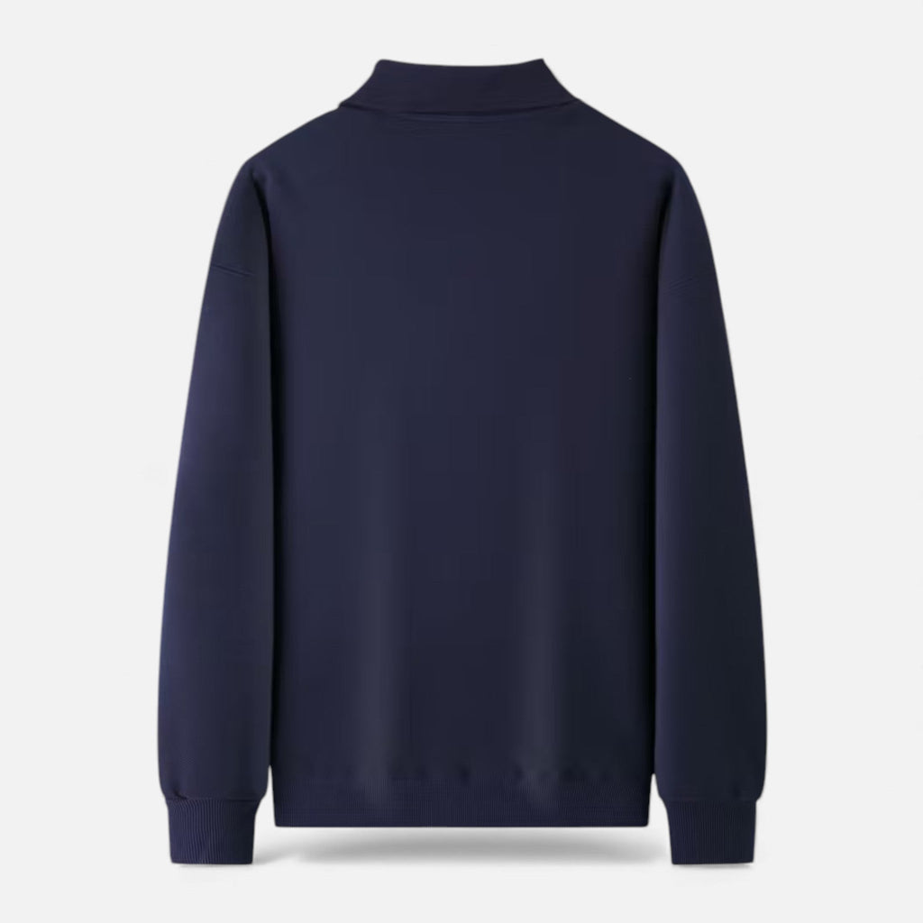 Men's Polo Knit Sweater