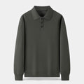 Men's Polo Knit Sweater