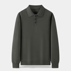Men's Polo Knit Sweater
