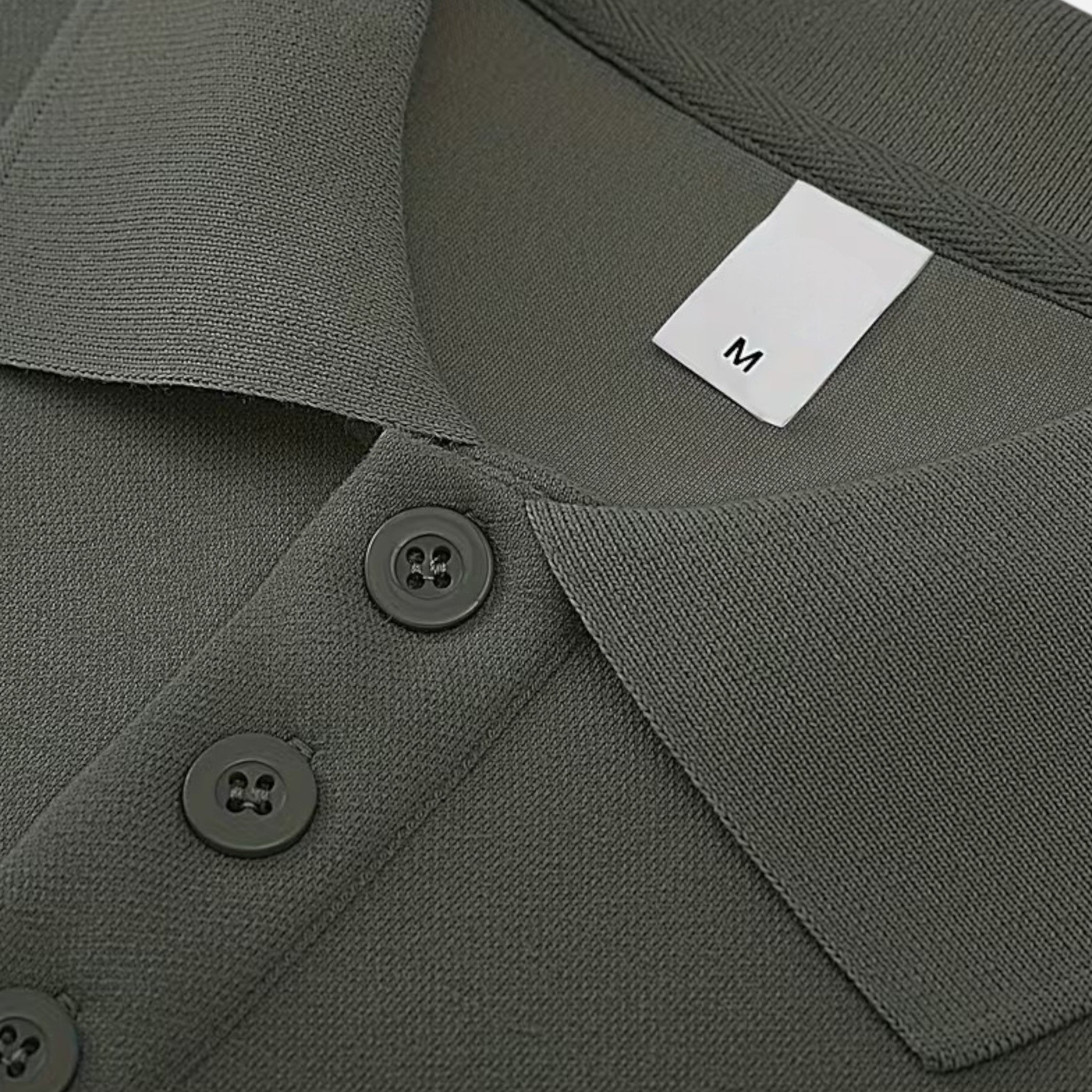 Men's Polo Knit Sweater