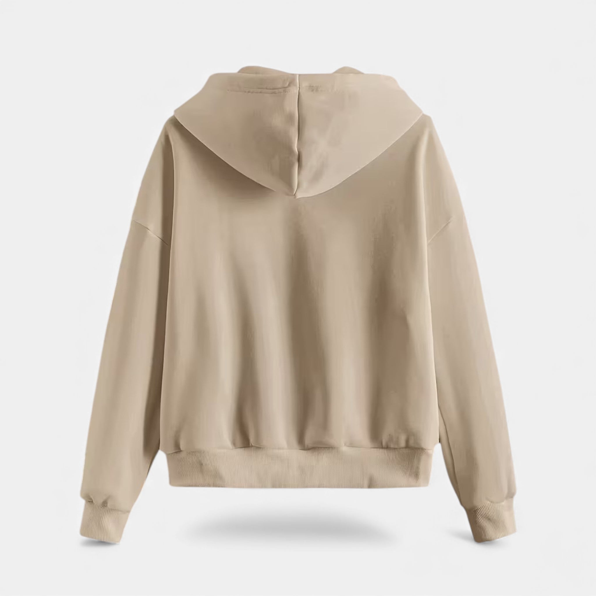 Women's Zip-Up Knit Hoodie