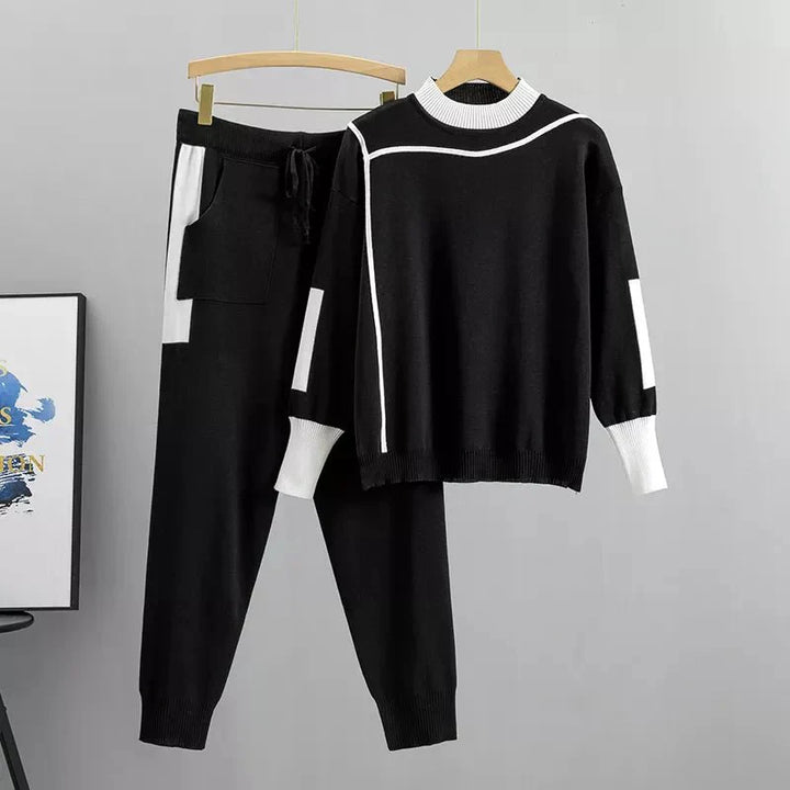 Conjunto de chándal de punto premium