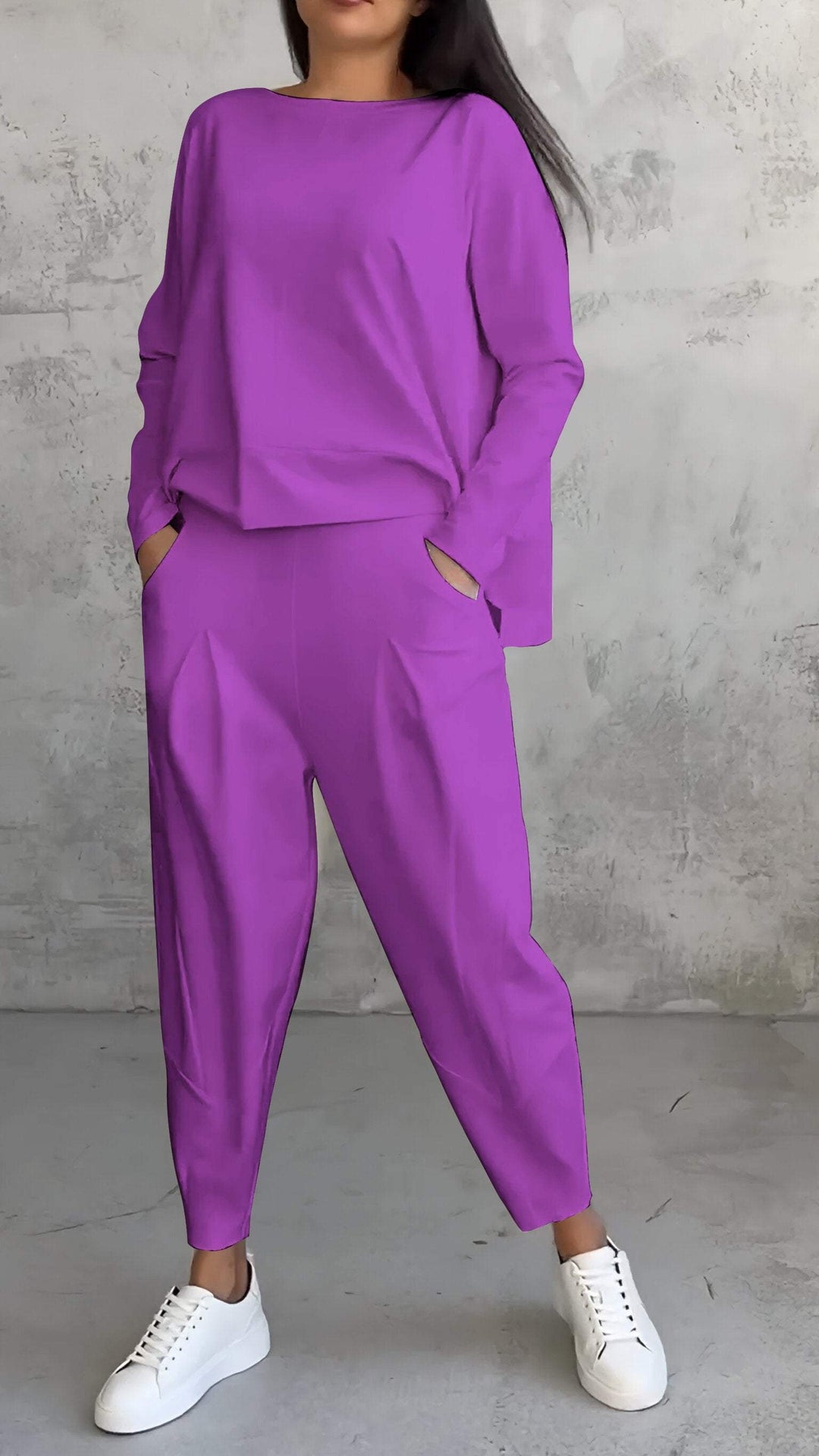 Long Sleeve Lounge Pants Set