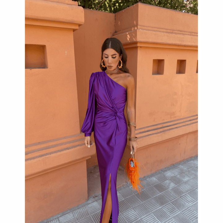 Evening Occasion Maxi Dress with Elegant Flow