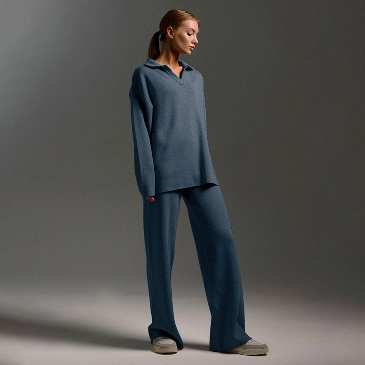 Soft Knit Tracksuit Set