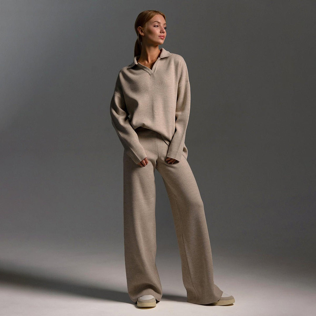 Soft Knit Tracksuit Set