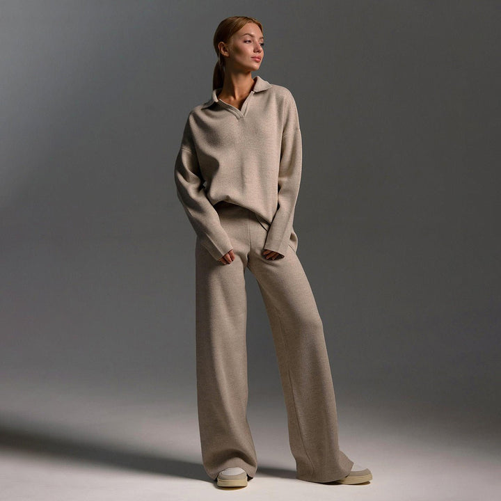 Soft Knit Tracksuit Set