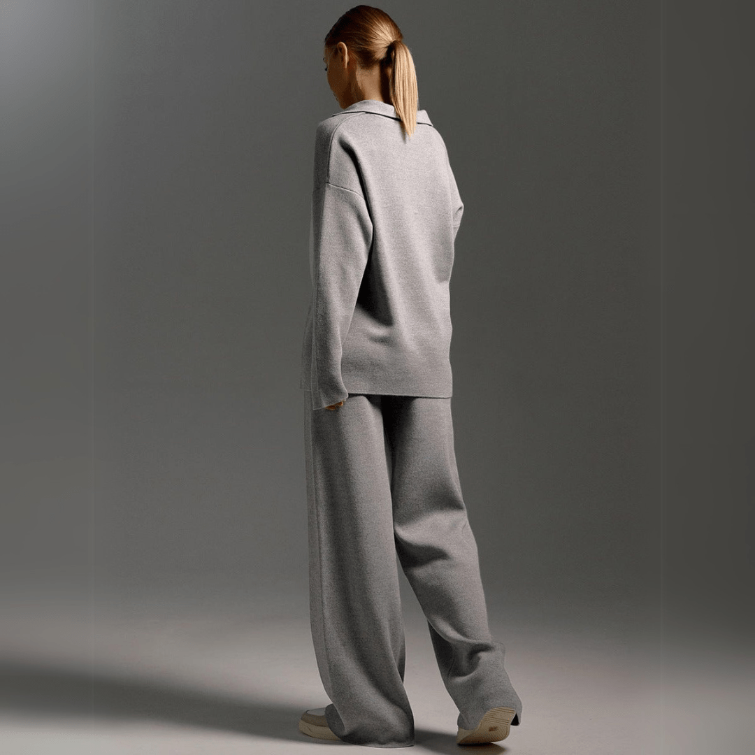Soft Knit Tracksuit Set