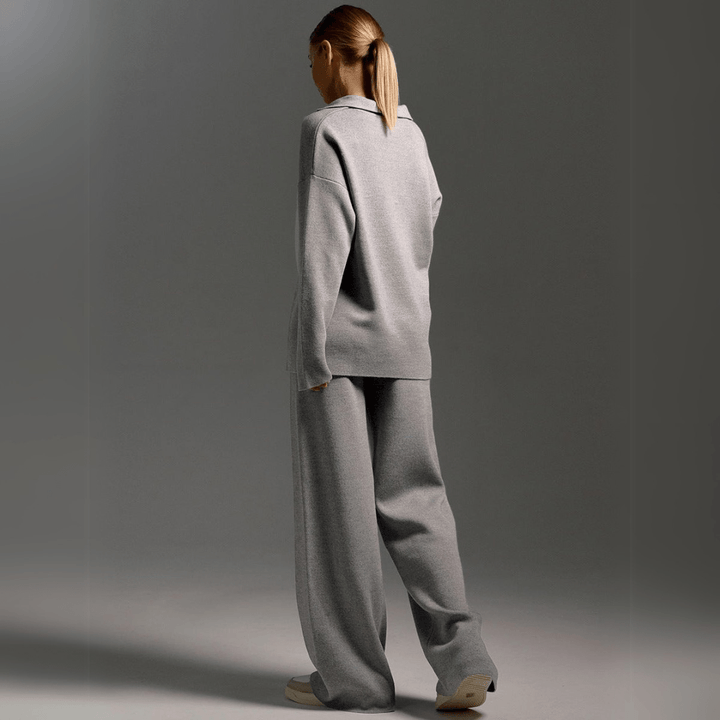 Soft Knit Tracksuit Set