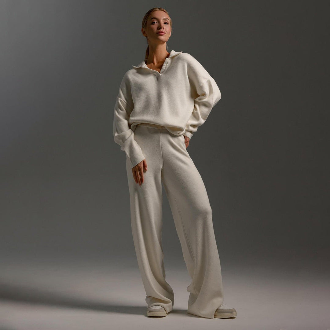 Soft Knit Tracksuit Set