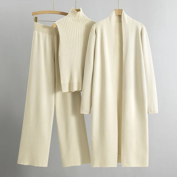 Refined Three-Piece Casual Set