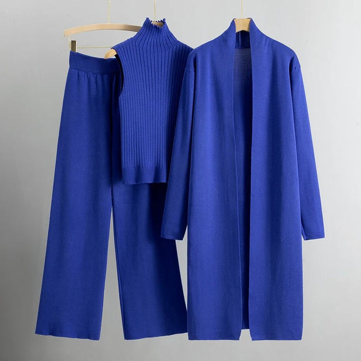 Refined Three-Piece Casual Set