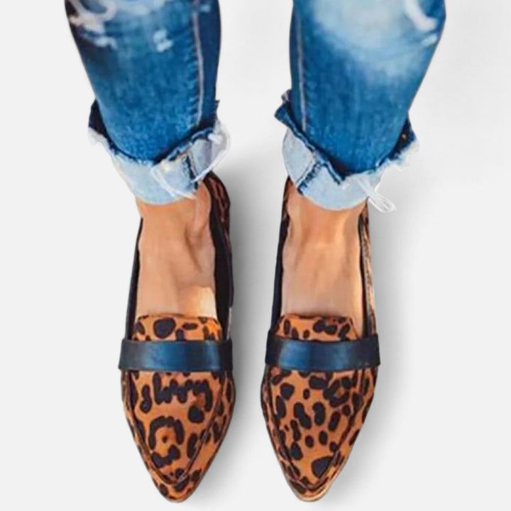 Women’s Classic Slip-on Business Formal Pointed-Toe Loafers