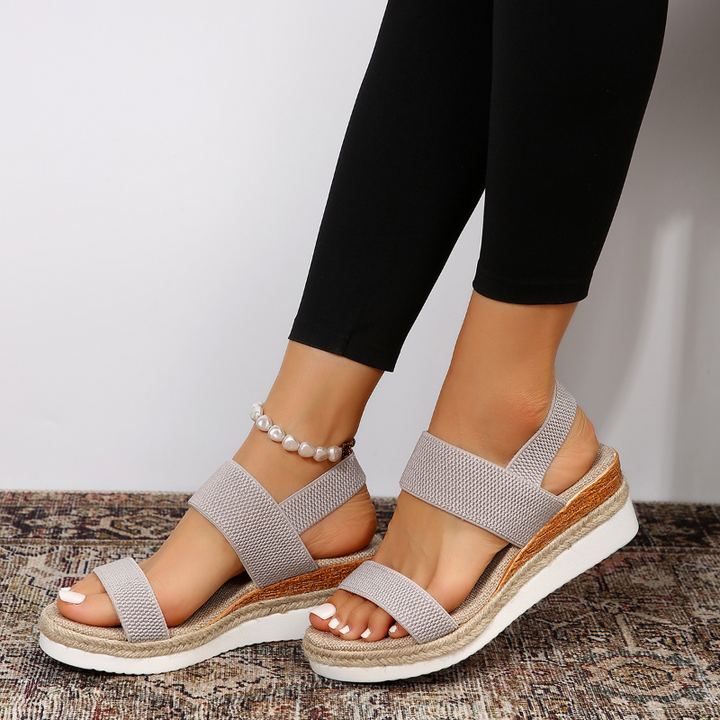 Sandalias ortopédicas diarias con soporte suave