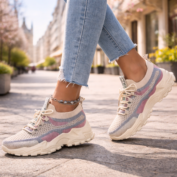 Breathable Mesh Walking Sneakers