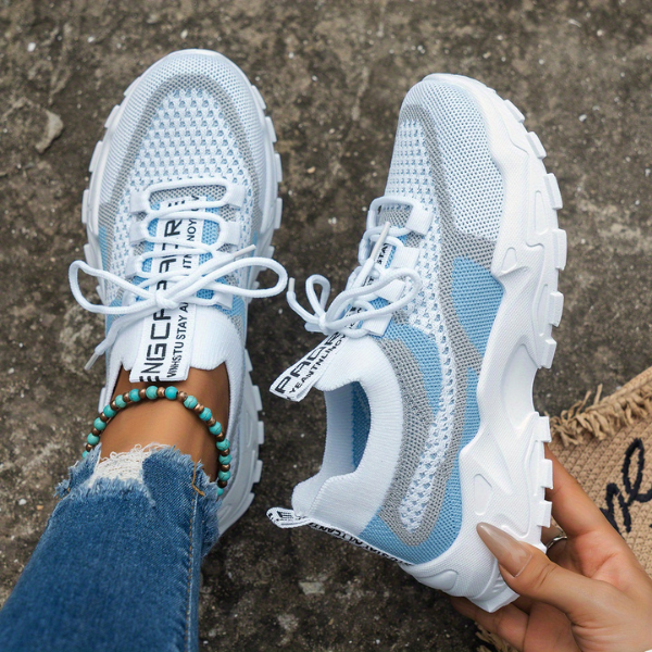 Breathable Mesh Walking Sneakers